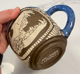(Teah only!) coyote skull mug